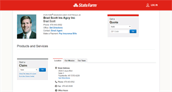 Desktop Screenshot of bradscottinsurance.com