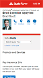 Mobile Screenshot of bradscottinsurance.com